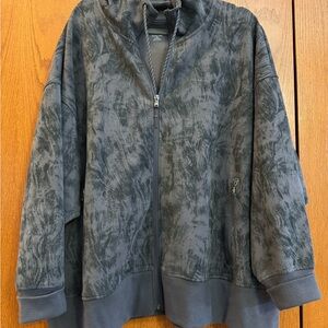 Old Navy Active Black Fleece Jacket